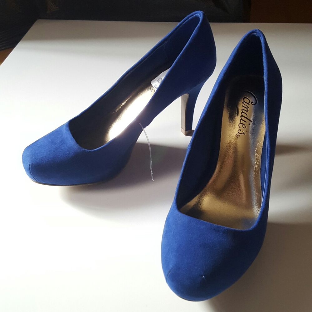 SOLD! Brand New! Blue heels by Candie's